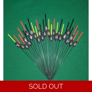 'MATCH RANGE' CLEARANCE x 26 Pole Floats (SRG006)